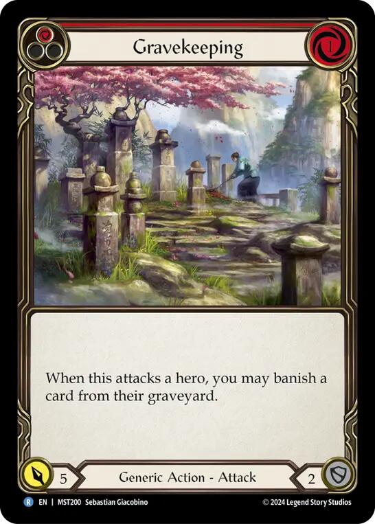Gravekeeping (Red) [MST200] (Part the Mistveil) | Gam3 Escape