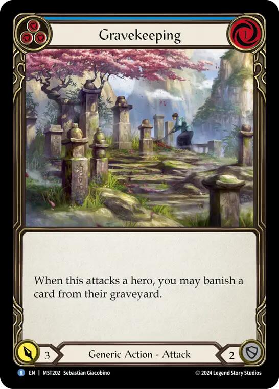 Gravekeeping (Blue) [MST202] (Part the Mistveil) | Gam3 Escape