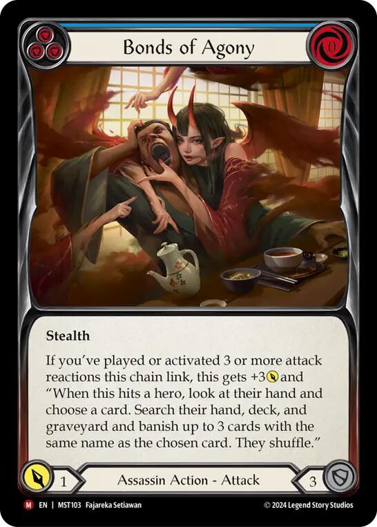 Bonds of Agony [MST103] (Part the Mistveil) | Gam3 Escape