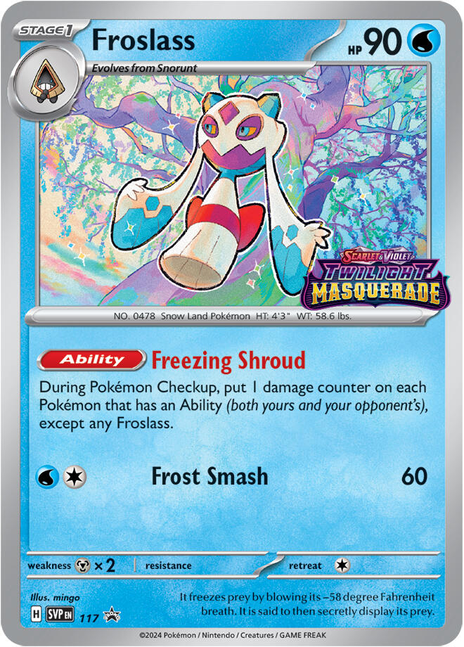 Froslass (117) [Scarlet & Violet: Black Star Promos] | Gam3 Escape