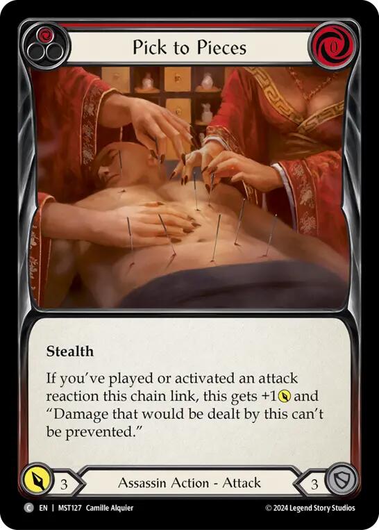 Pick to Pieces (Red) [MST127] (Part the Mistveil) | Gam3 Escape