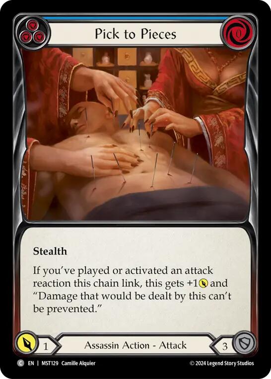 Pick to Pieces (Blue) [MST129] (Part the Mistveil) | Gam3 Escape