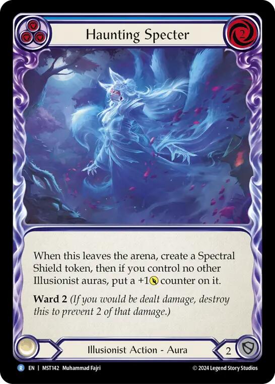 Haunting Specter (Blue) [MST142] (Part the Mistveil) | Gam3 Escape