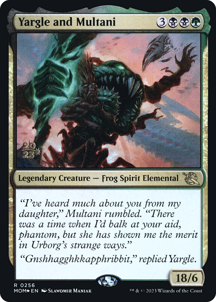 Yargle and Multani [March of the Machine Prerelease Promos] | Gam3 Escape