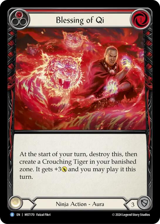 Blessing of Qi (Red) [MST170] (Part the Mistveil) | Gam3 Escape