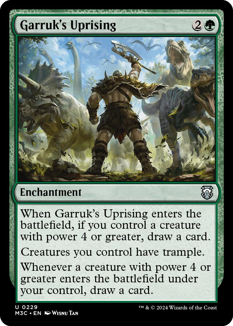 Garruk's Uprising [Modern Horizons 3 Commander] | Gam3 Escape