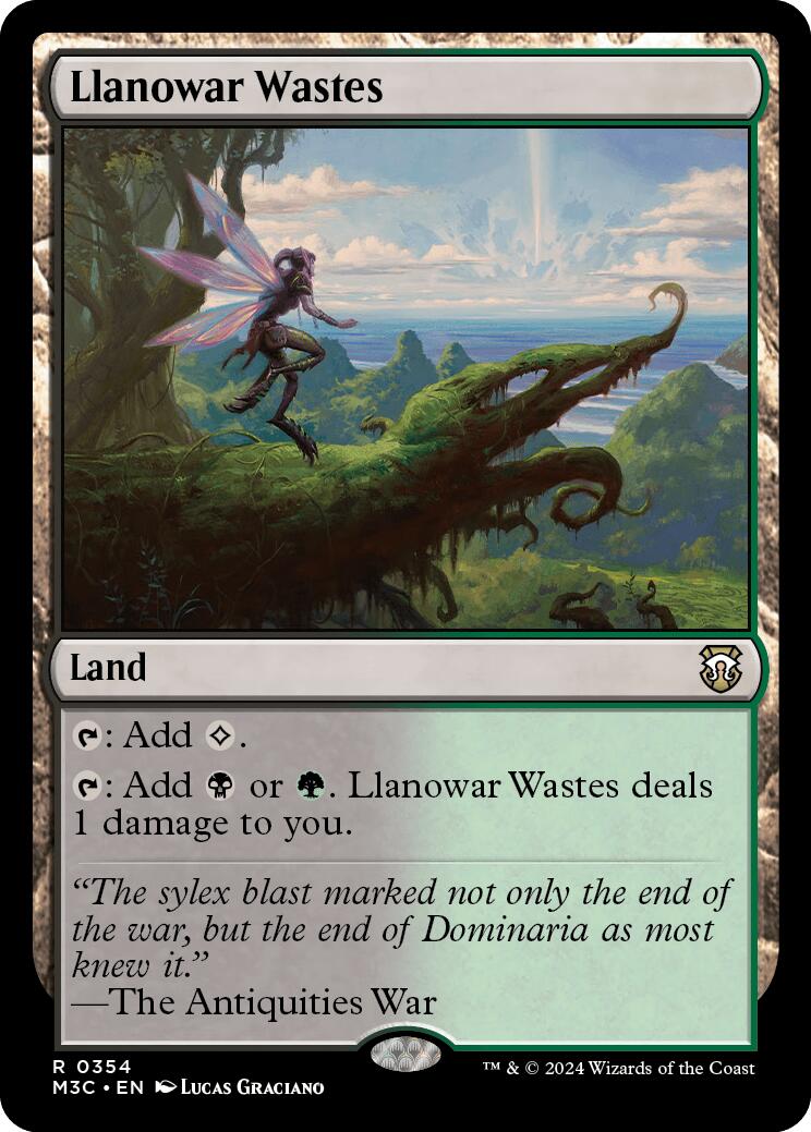Llanowar Wastes [Modern Horizons 3 Commander] | Gam3 Escape