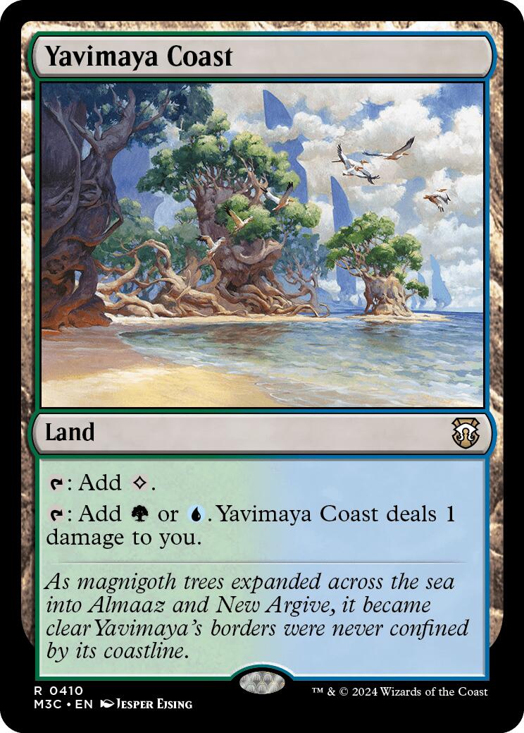 Yavimaya Coast [Modern Horizons 3 Commander] | Gam3 Escape