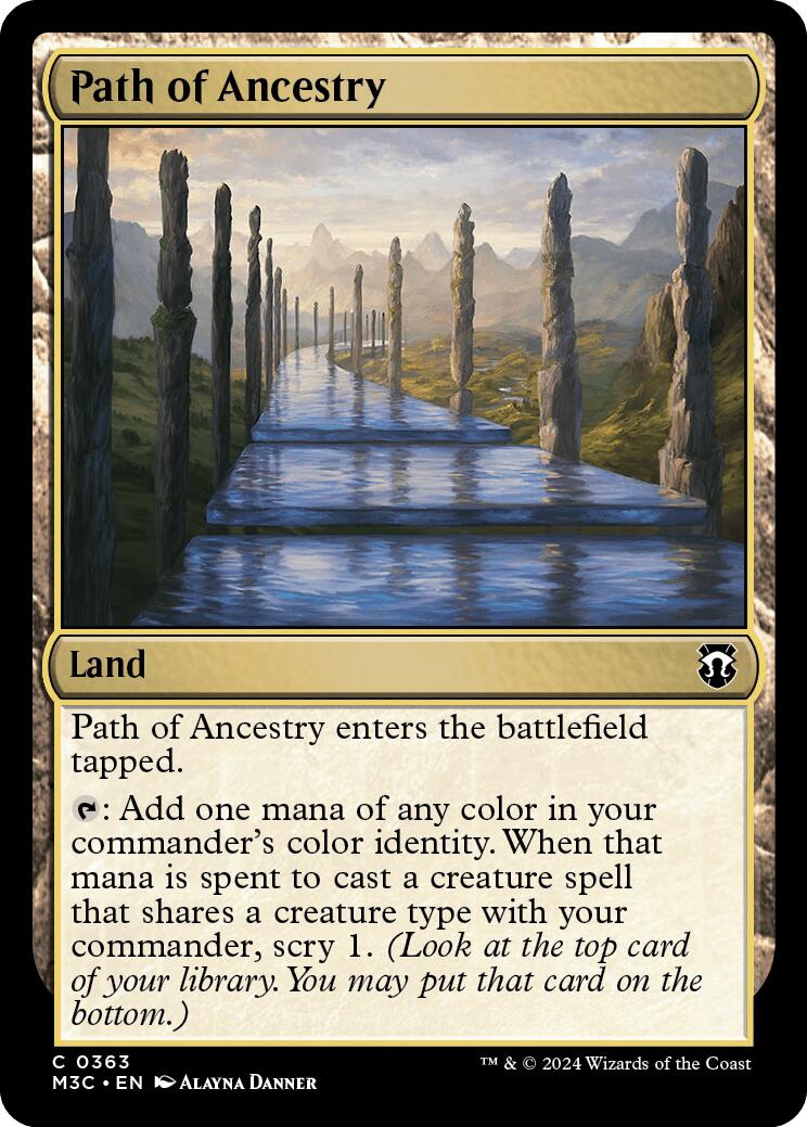 Path of Ancestry [Modern Horizons 3 Commander] | Gam3 Escape