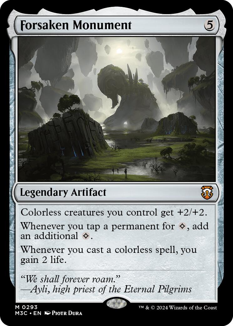 Forsaken Monument [Modern Horizons 3 Commander] | Gam3 Escape