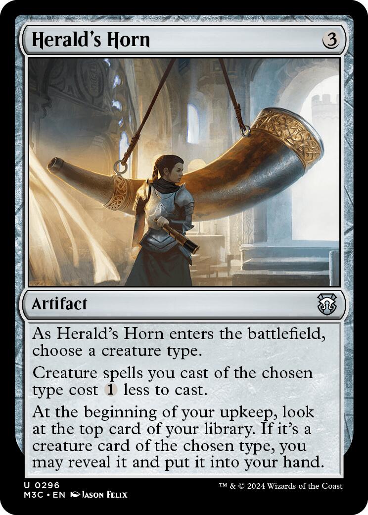 Herald's Horn [Modern Horizons 3 Commander] | Gam3 Escape