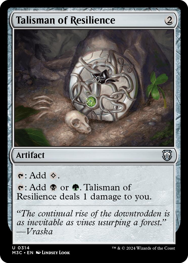 Talisman of Resilience [Modern Horizons 3 Commander] | Gam3 Escape