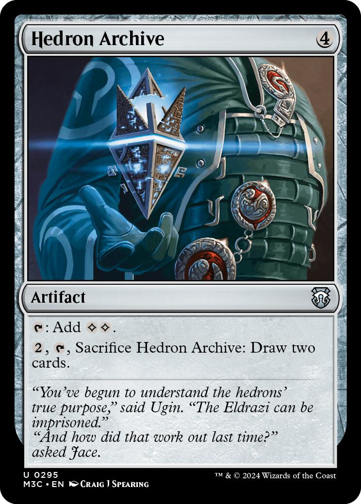 Hedron Archive [Modern Horizons 3 Commander] | Gam3 Escape