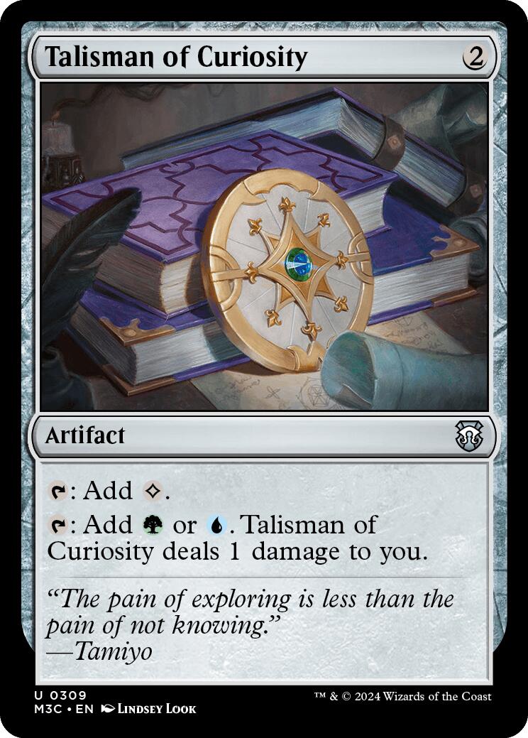 Talisman of Curiosity [Modern Horizons 3 Commander] | Gam3 Escape