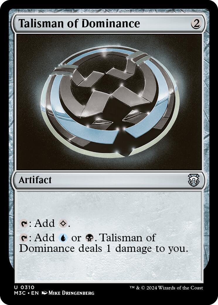 Talisman of Dominance [Modern Horizons 3 Commander] | Gam3 Escape