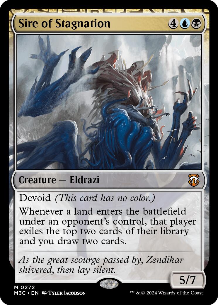 Sire of Stagnation [Modern Horizons 3 Commander] | Gam3 Escape