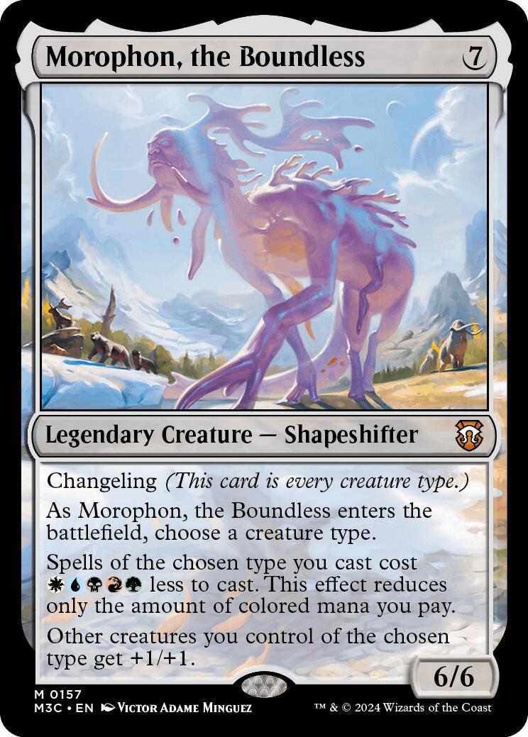 Morophon, the Boundless [Modern Horizons 3 Commander] | Gam3 Escape