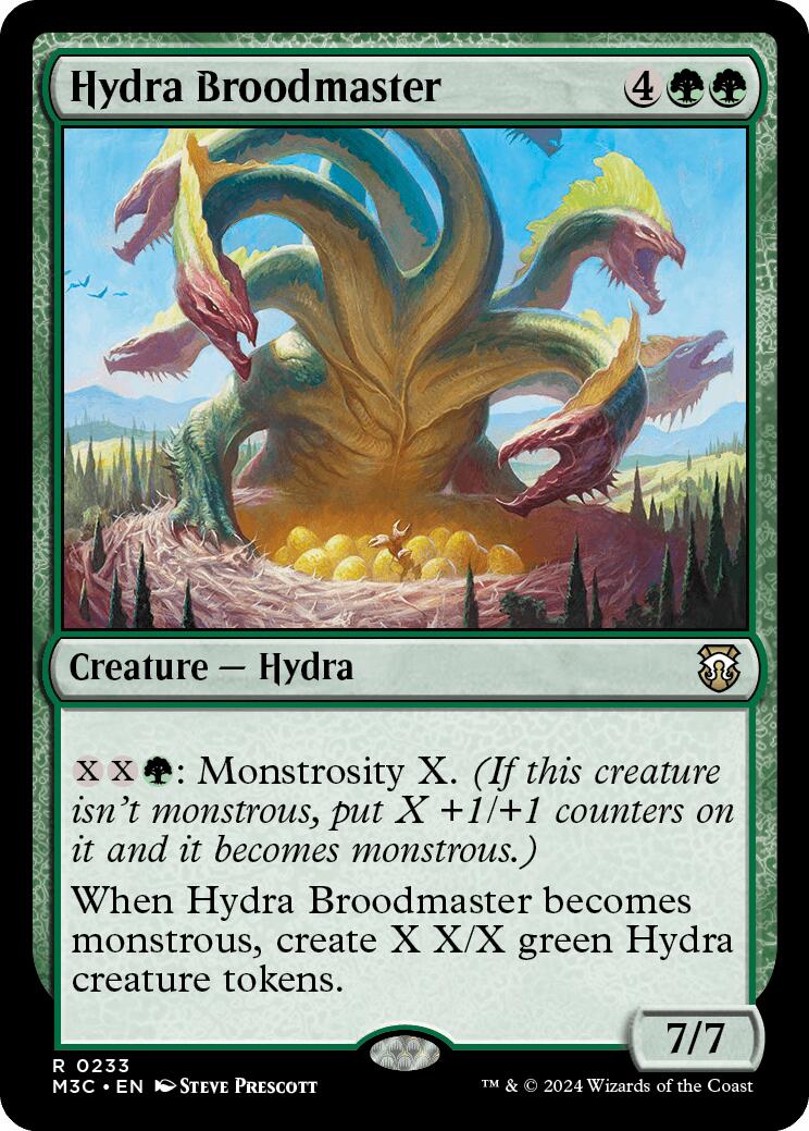Hydra Broodmaster [Modern Horizons 3 Commander] | Gam3 Escape