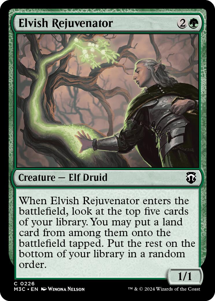 Elvish Rejuvenator [Modern Horizons 3 Commander] | Gam3 Escape