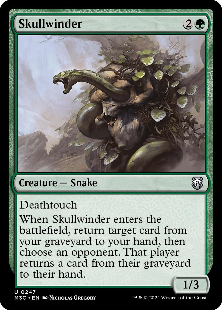 Skullwinder [Modern Horizons 3 Commander] | Gam3 Escape