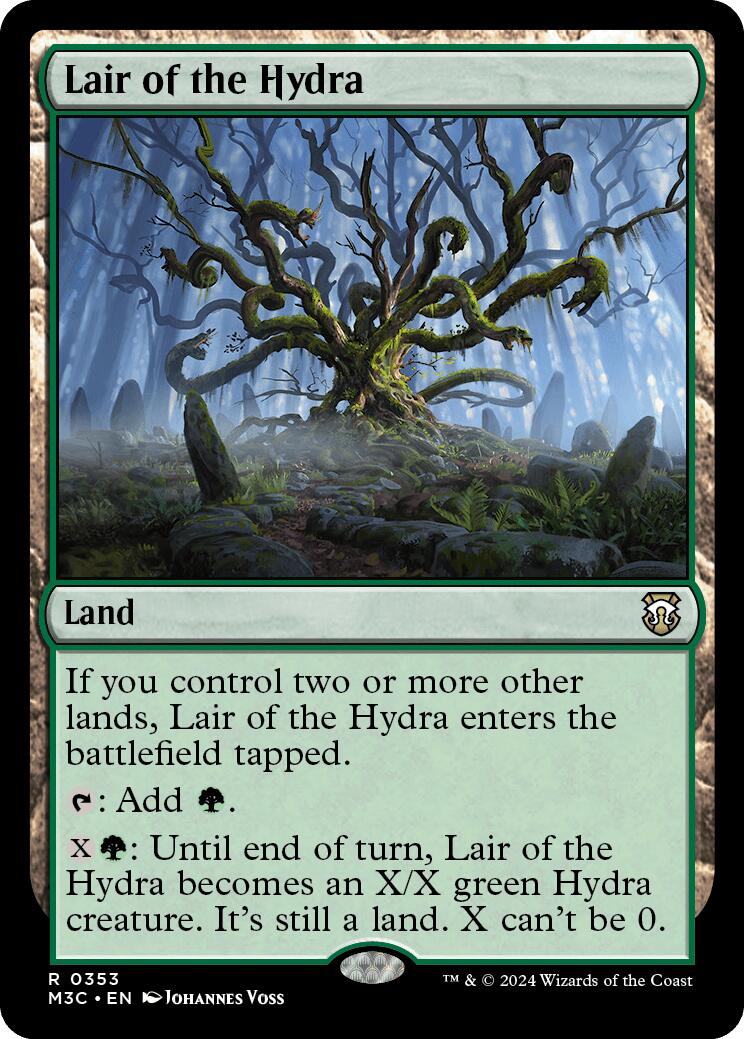 Lair of the Hydra [Modern Horizons 3 Commander] | Gam3 Escape