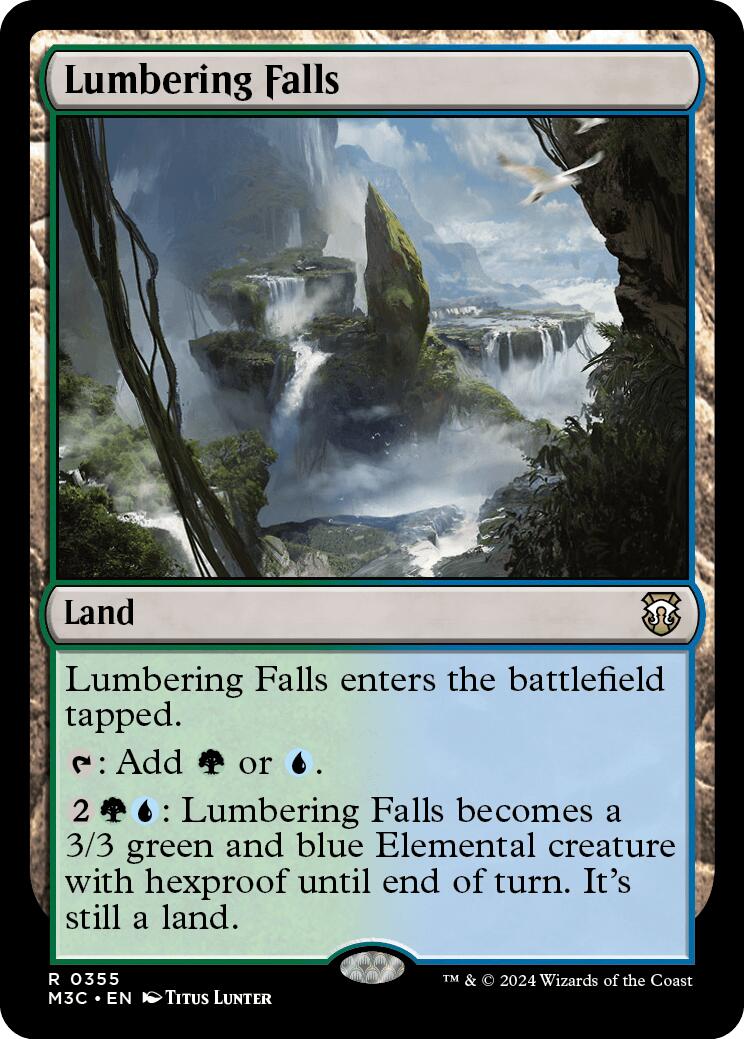Lumbering Falls [Modern Horizons 3 Commander] | Gam3 Escape