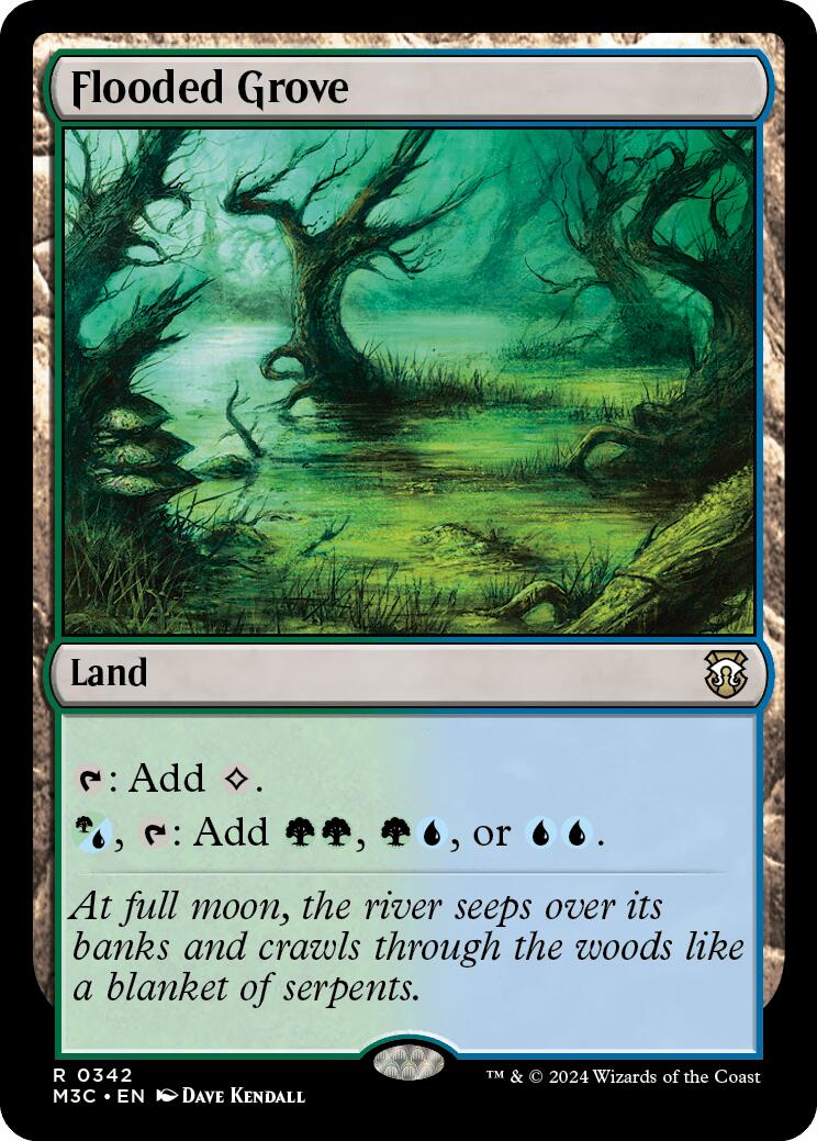 Flooded Grove [Modern Horizons 3 Commander] | Gam3 Escape