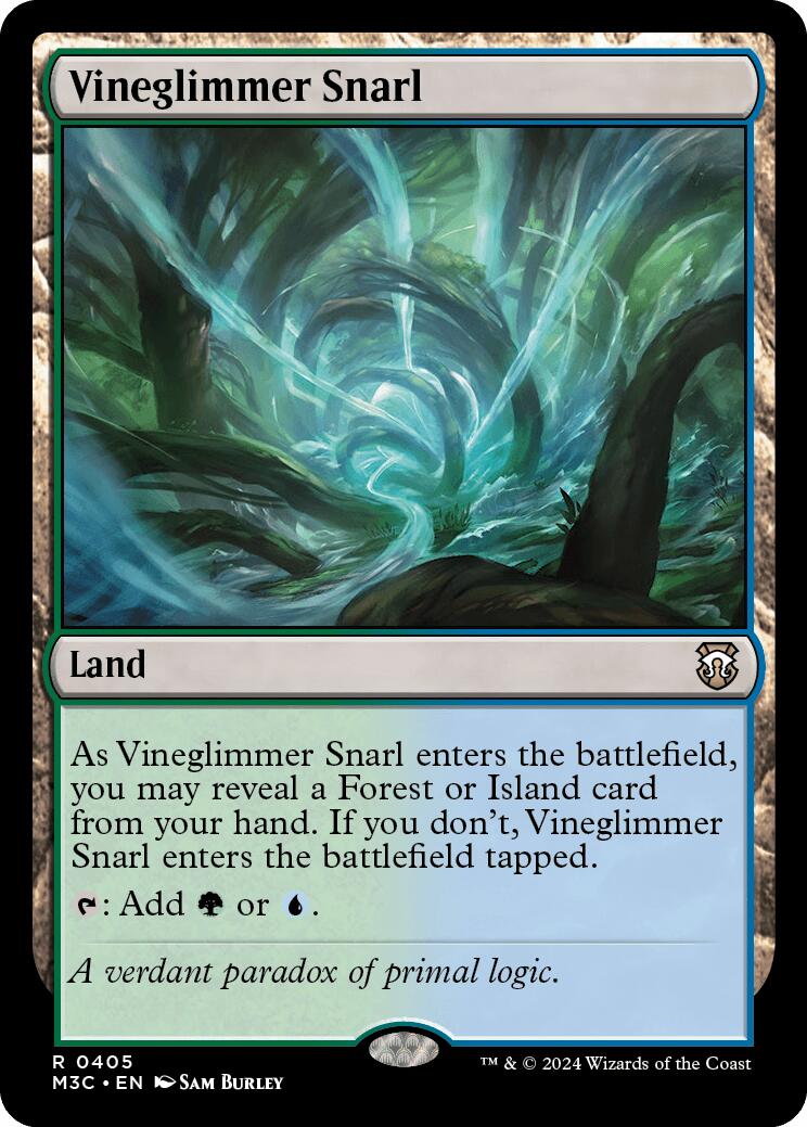 Vineglimmer Snarl [Modern Horizons 3 Commander] | Gam3 Escape