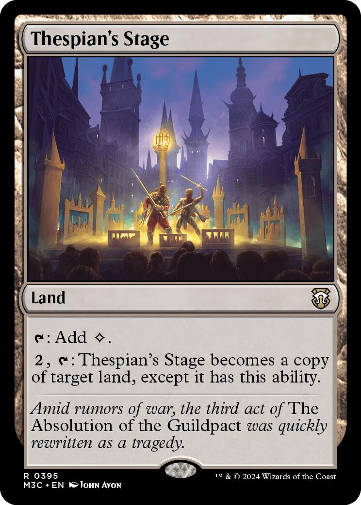 Thespian's Stage [Modern Horizons 3 Commander] | Gam3 Escape
