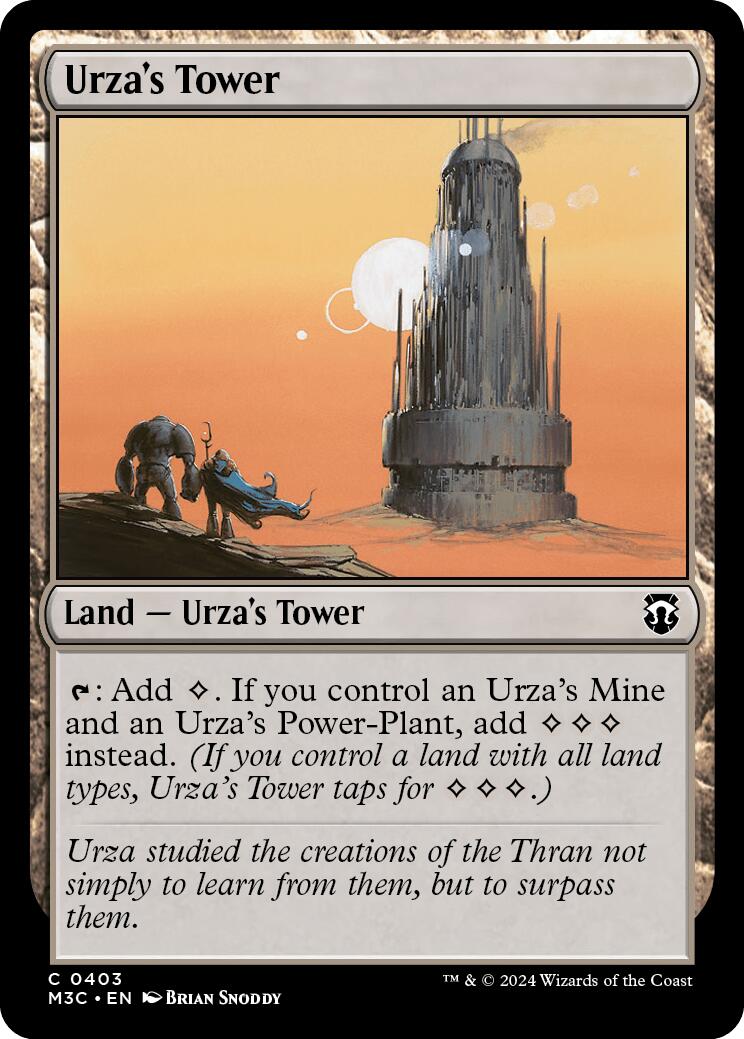 Urza's Tower [Modern Horizons 3 Commander] | Gam3 Escape