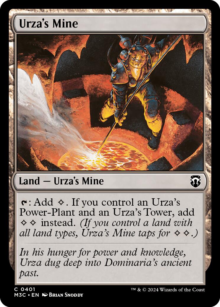 Urza's Mine [Modern Horizons 3 Commander] | Gam3 Escape