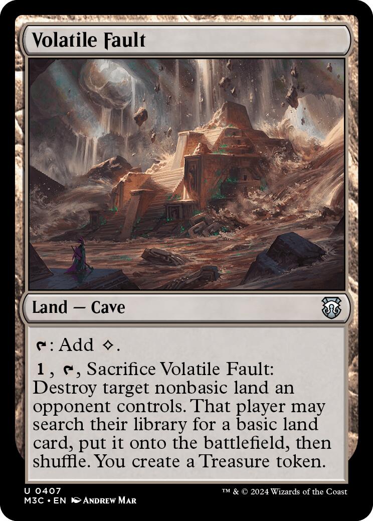 Volatile Fault [Modern Horizons 3 Commander] | Gam3 Escape