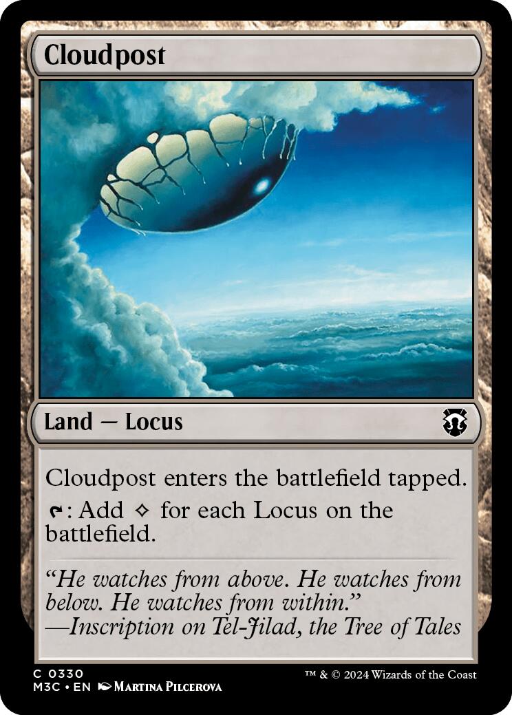 Cloudpost [Modern Horizons 3 Commander] | Gam3 Escape