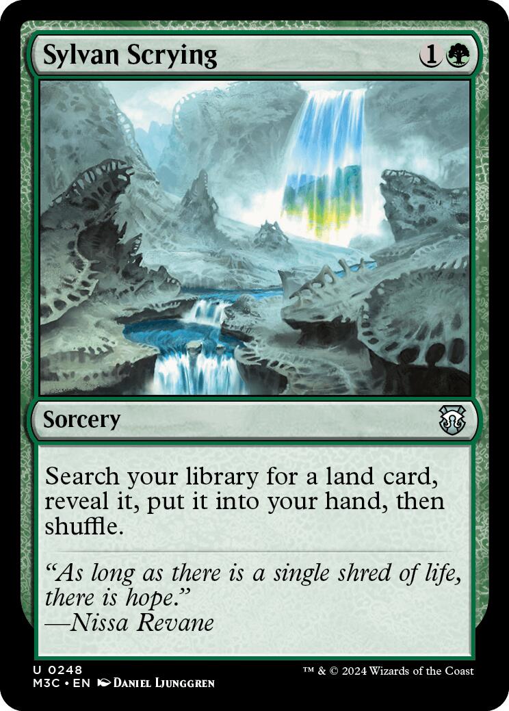 Sylvan Scrying [Modern Horizons 3 Commander] | Gam3 Escape