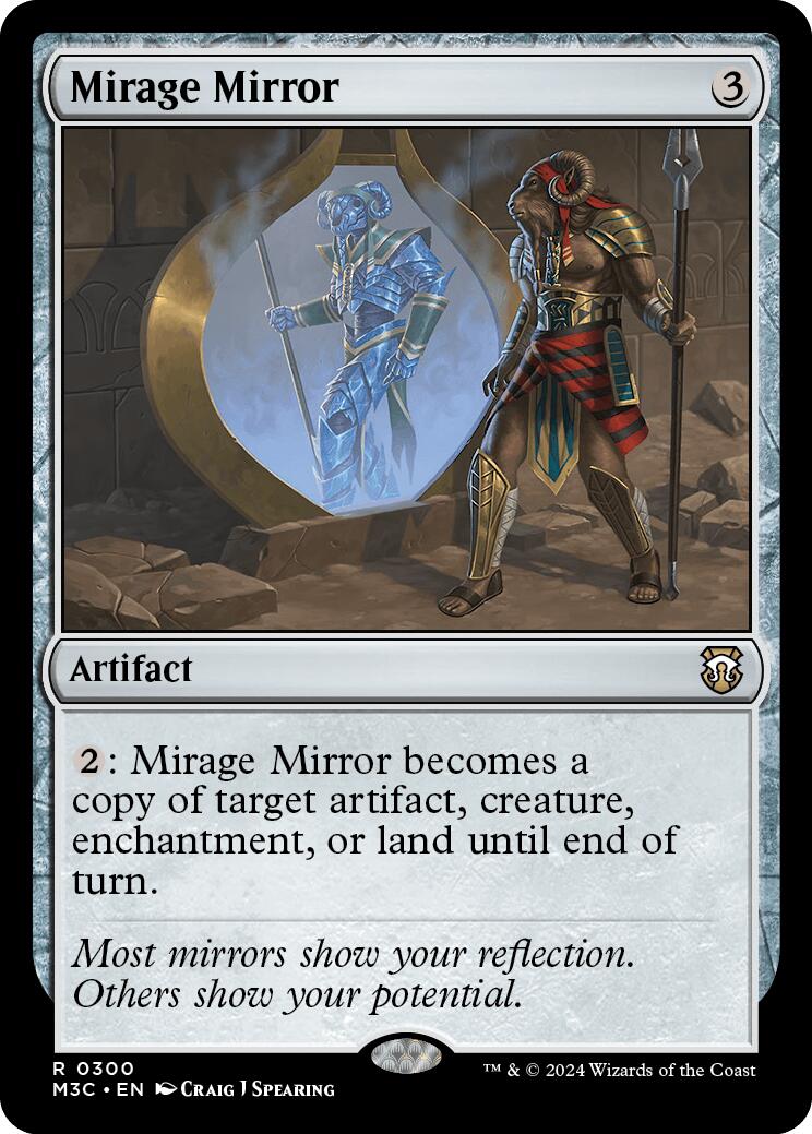 Mirage Mirror [Modern Horizons 3 Commander] | Gam3 Escape