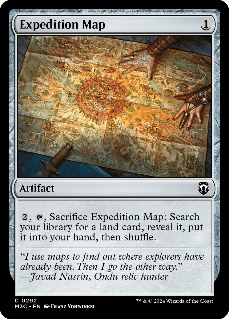 Expedition Map [Modern Horizons 3 Commander] | Gam3 Escape