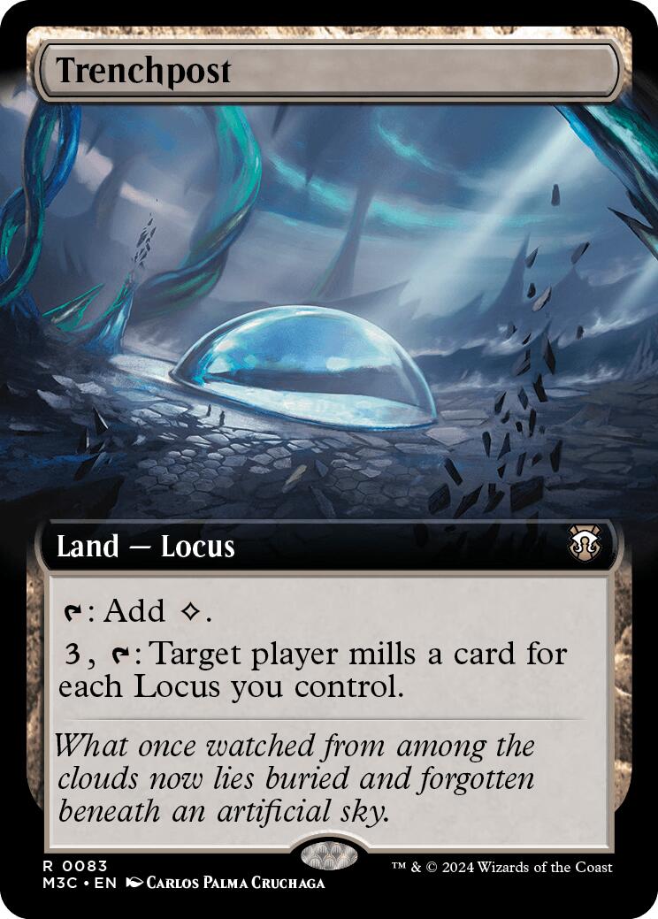 Trenchpost (Extended Art) [Modern Horizons 3 Commander] | Gam3 Escape