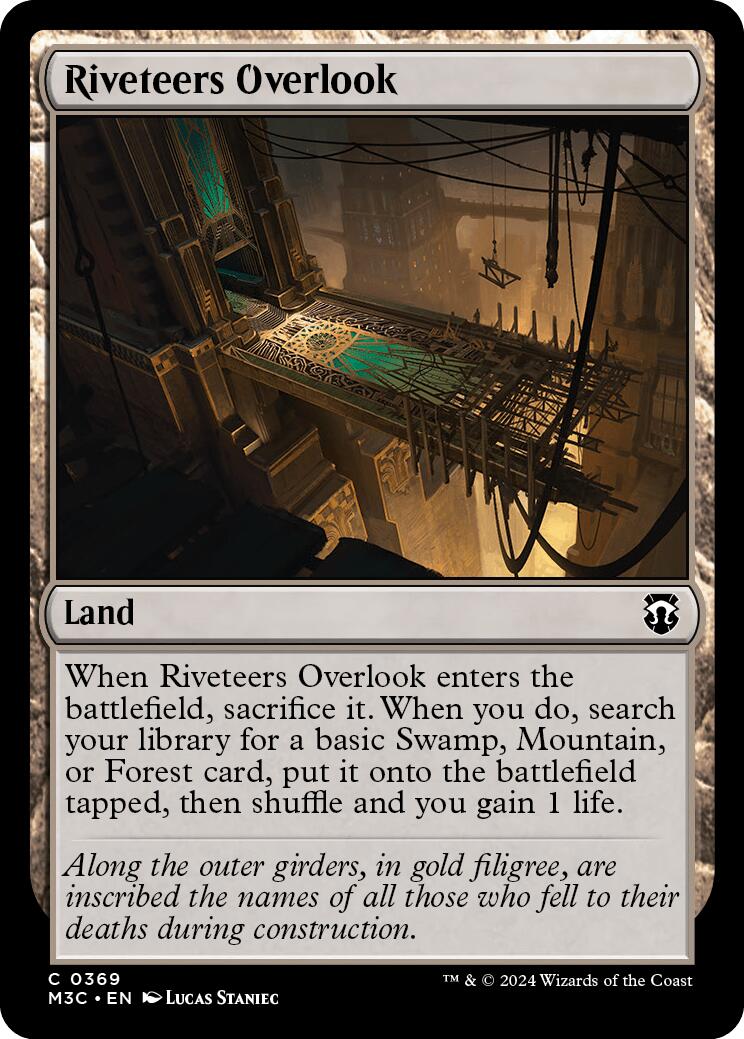 Riveteers Overlook [Modern Horizons 3 Commander] | Gam3 Escape