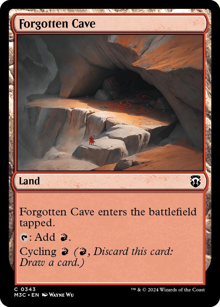Forgotten Cave [Modern Horizons 3 Commander] | Gam3 Escape