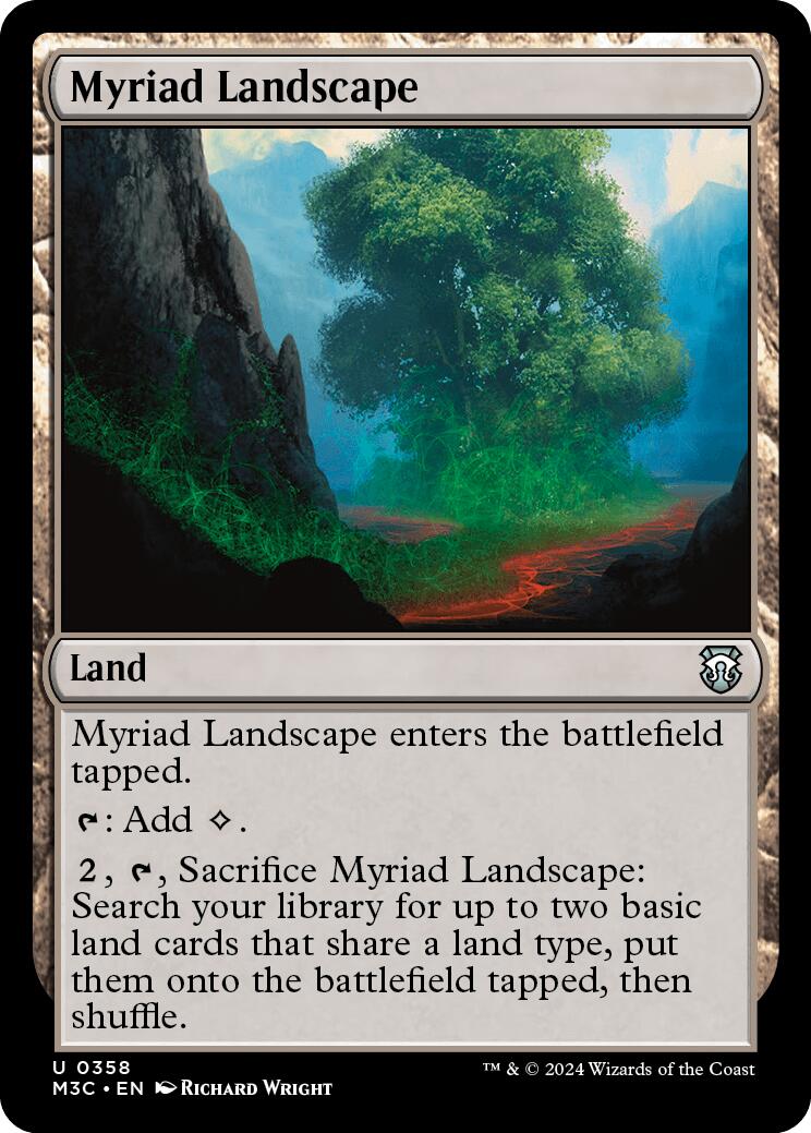 Myriad Landscape [Modern Horizons 3 Commander] | Gam3 Escape