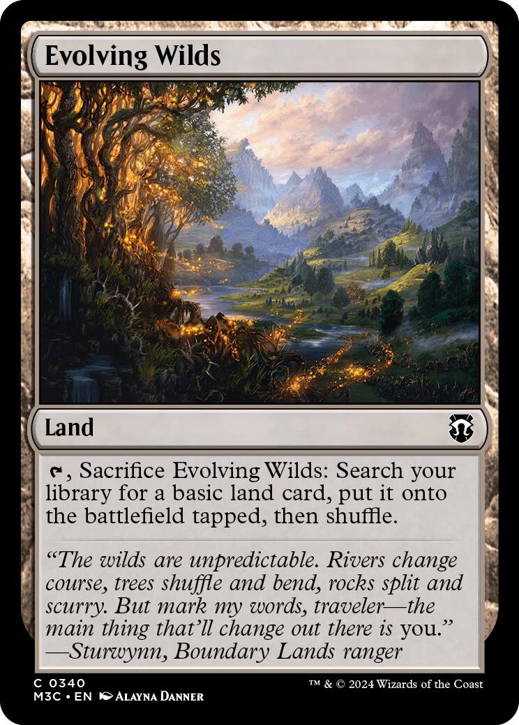 Evolving Wilds [Modern Horizons 3 Commander] | Gam3 Escape