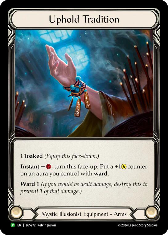 Uphold Tradition [LGS272] (Promo)  Rainbow Foil | Gam3 Escape