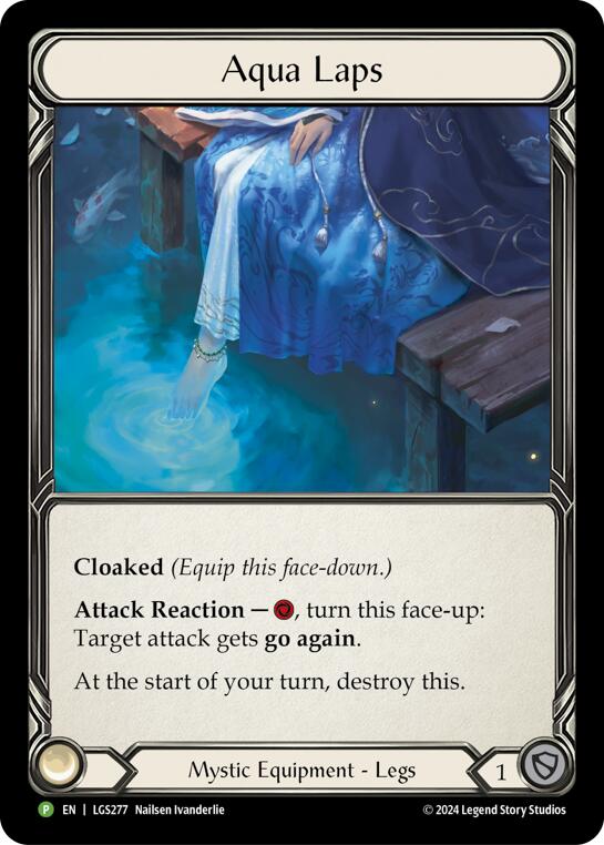 Aqua Laps [LGS277] (Promo)  Rainbow Foil | Gam3 Escape