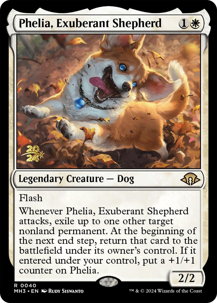 Phelia, Exuberant Shepherd [Modern Horizons 3 Prerelease Promos] | Gam3 Escape