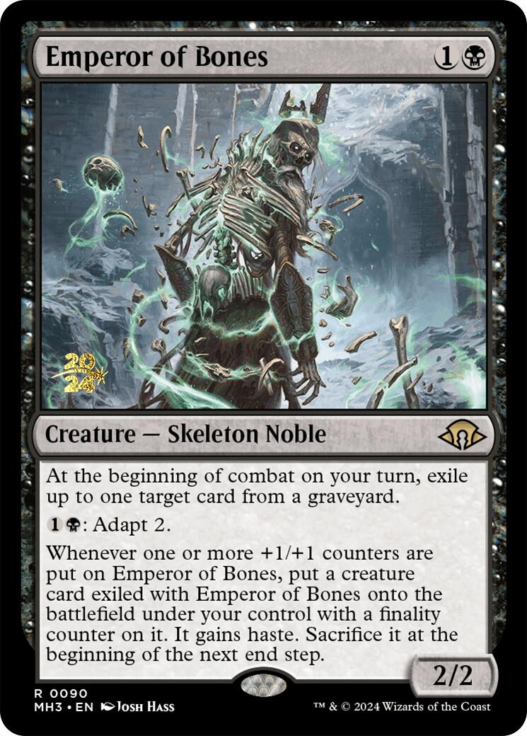 Emperor of Bones [Modern Horizons 3 Prerelease Promos] | Gam3 Escape