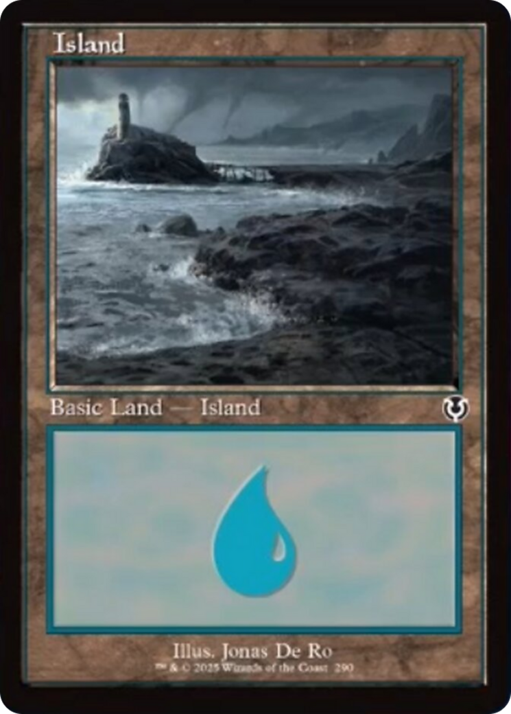 Island (290) (Retro Frame) [Innistrad Remastered] | Gam3 Escape