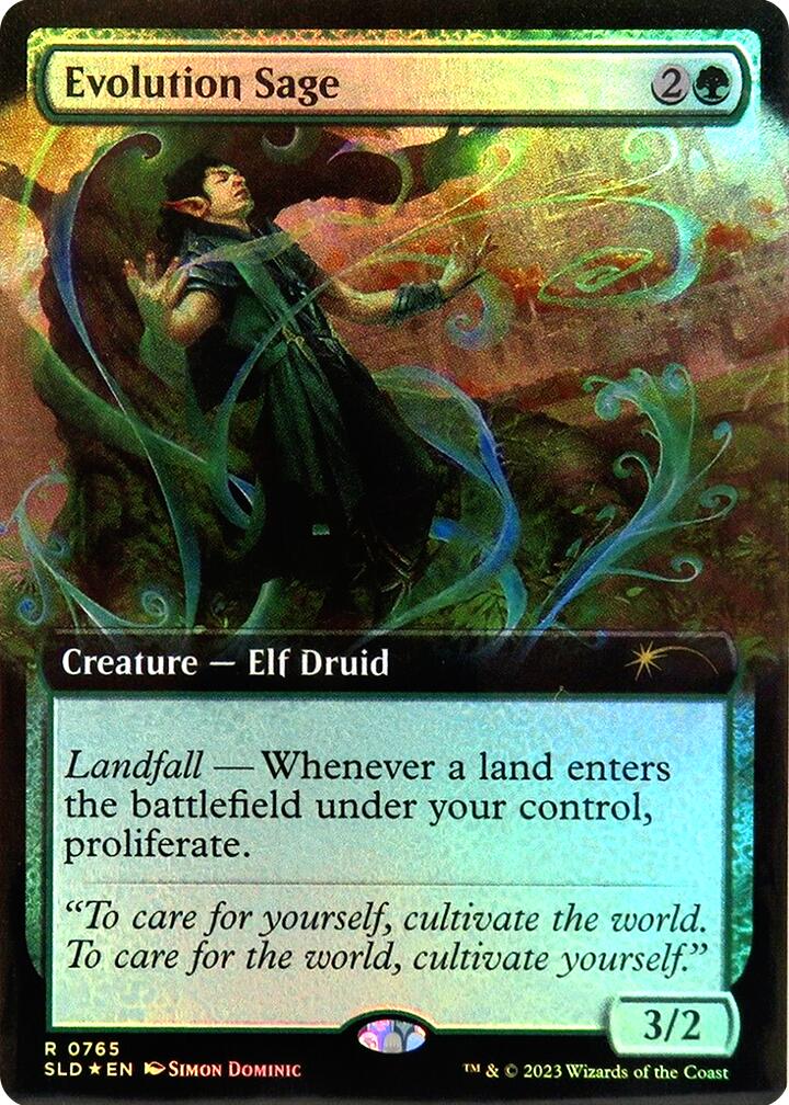 Evolution Sage (Extended Art) [Secret Lair Drop Series] | Gam3 Escape
