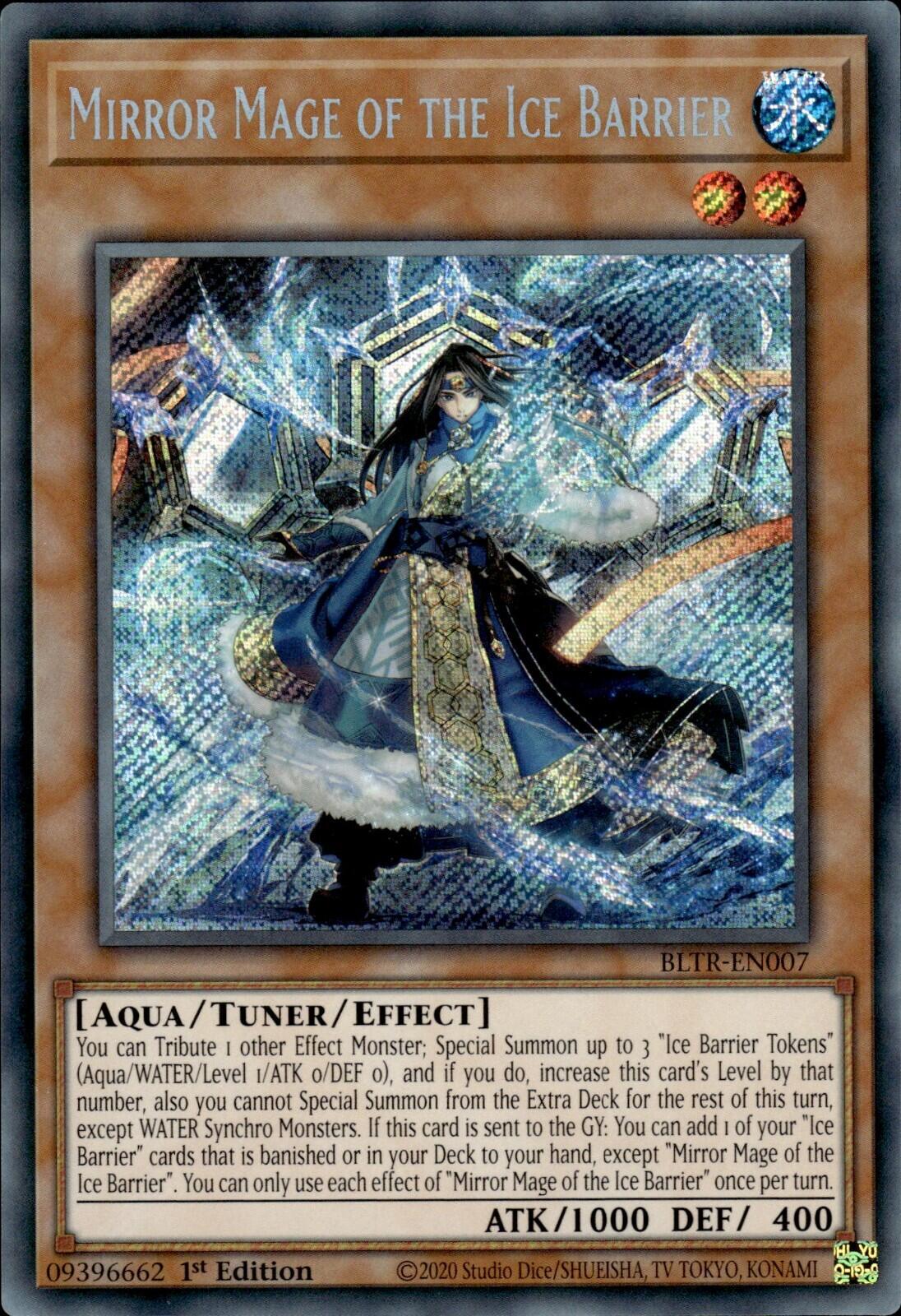 Mirror Mage of the Ice Barrier [BLTR-EN007] Secret Rare | Gam3 Escape