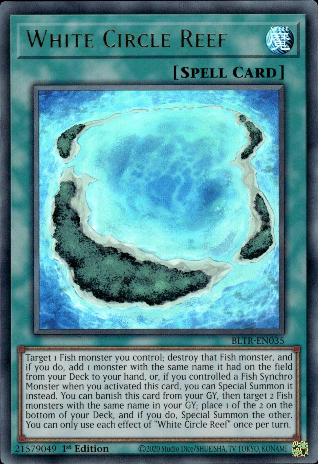 White Circle Reef [BLTR-EN035] Ultra Rare | Gam3 Escape