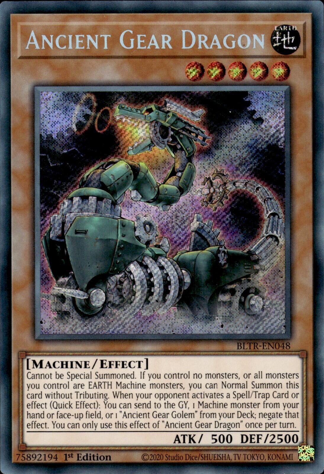 Ancient Gear Dragon [BLTR-EN048] Secret Rare | Gam3 Escape